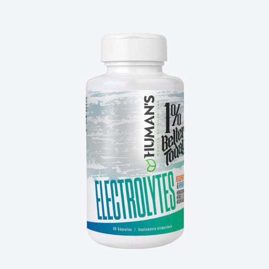 Humans Electrolytes Capsules | Hydration + Muscle Function + Performance | Sodium, Potassium & Magnesium | 90 Capsules