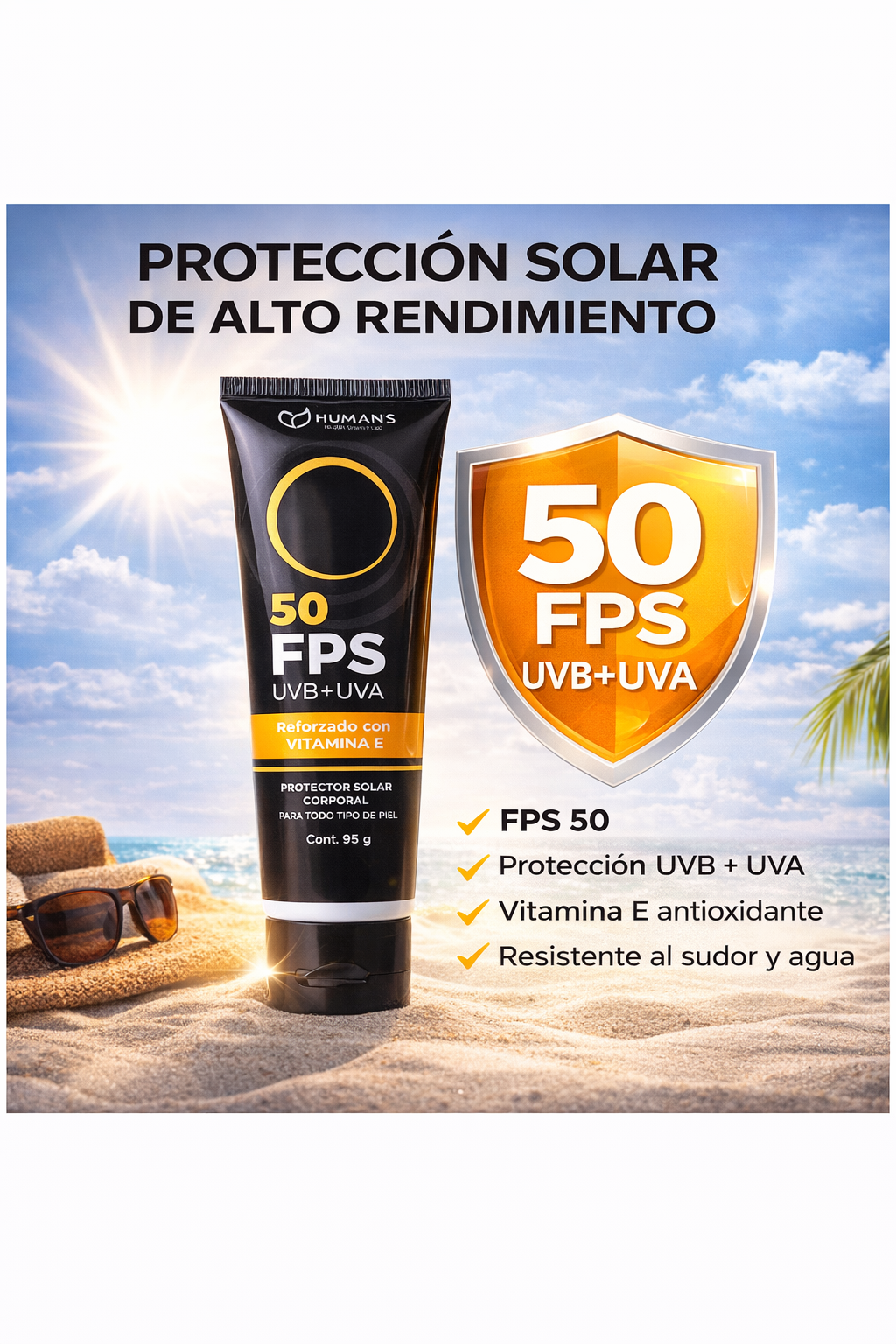 Sunscreen 50 FPS